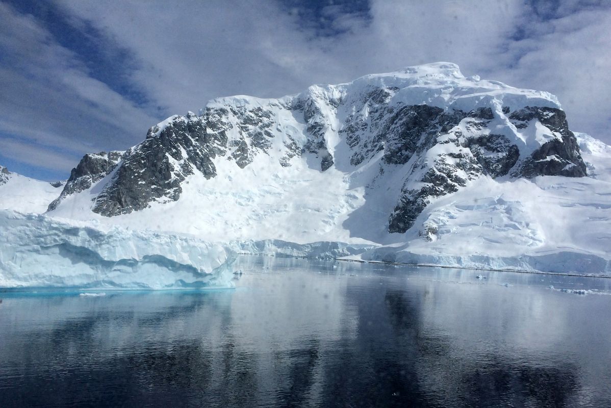 01A Sailing By Mount Britannia On Ronge Island On The Way To Almirante Brown Station From Quark Expeditions Antarctica Cruise Ship